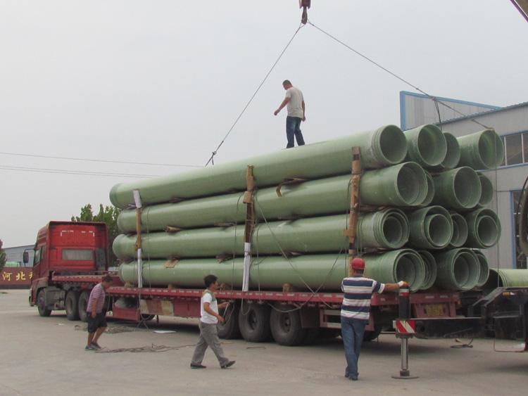 玻璃鋼夾砂管道廠家直銷圖